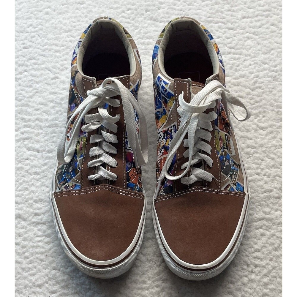 Vans Sneakers Mens 8 Disney 100th Anniversary Old Skool * Scrapbook * Womens 9.5